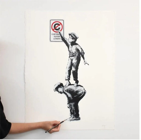 Copyright Infringement by CJ Hendry — fine art print available at Rowang Gallery