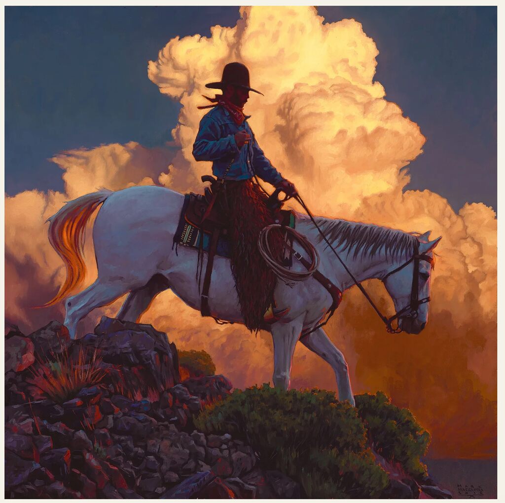 Burning Sky by Mark Maggiori — fine art print available at Rowang Gallery
