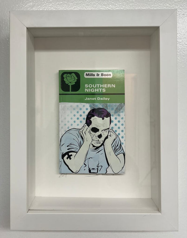 Southern Nights by D*Face — painting available at Rowang Gallery