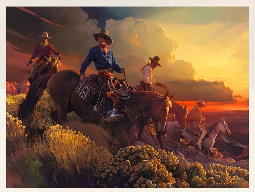 All Stars West by Mark Maggiori — fine art print available at Rowang Gallery