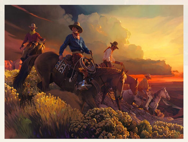 All Stars West by Mark Maggiori — fine art print available at Rowang Gallery