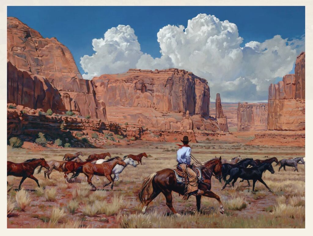 The Remuda - Large by Mark Maggiori — fine art print available at Rowang Gallery
