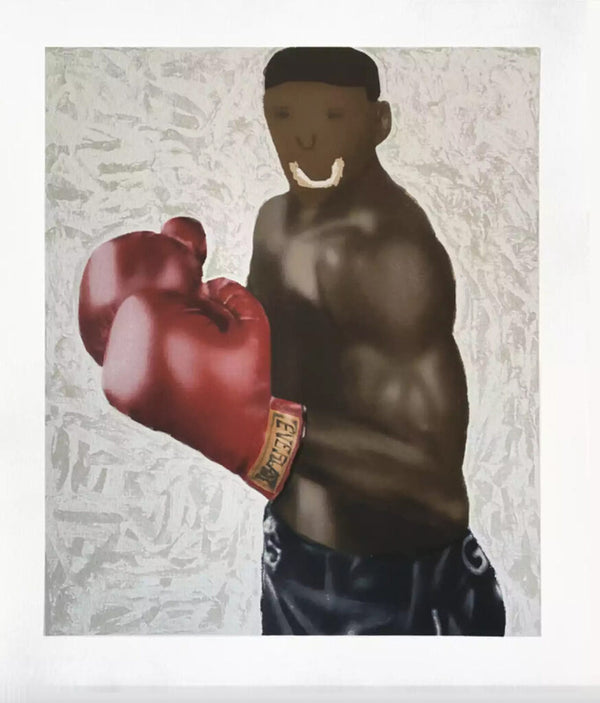 Who's Gonna Punch Me by Evgen Copi Gorisek — fine art print available at Rowang Gallery