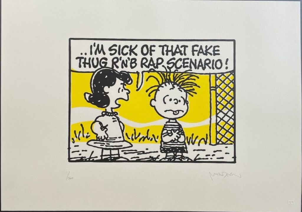 Fake Thug by Mark Drew — fine art print available at Rowang Gallery