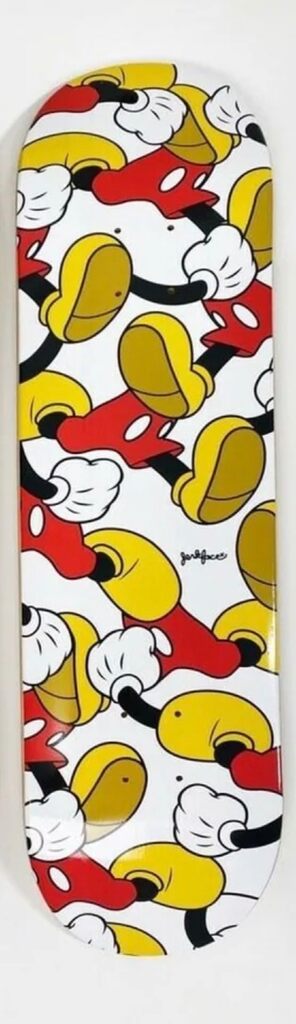 Kick - White by Jerkface — collectible available at Rowang Gallery