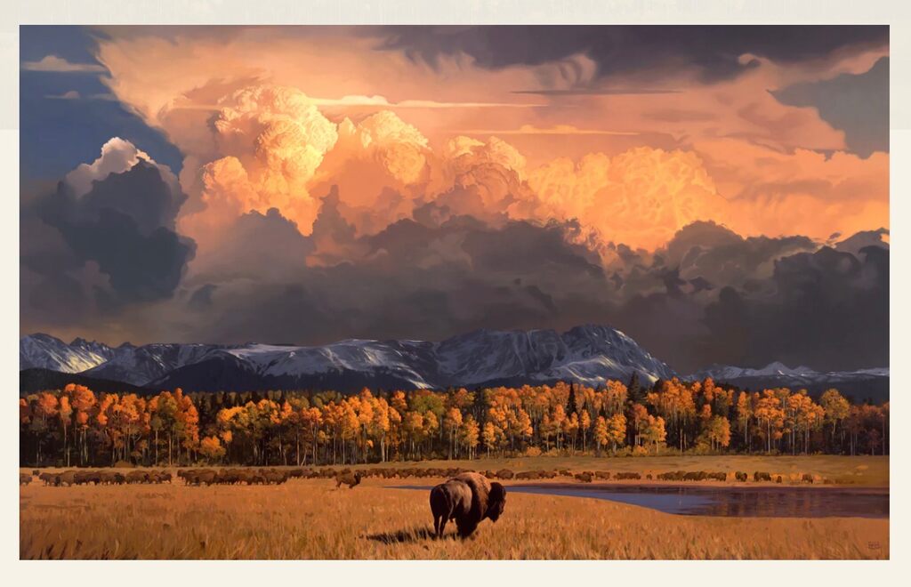 The Sovereigns - XL paper by Mark Maggiori — fine art print available at Rowang Gallery