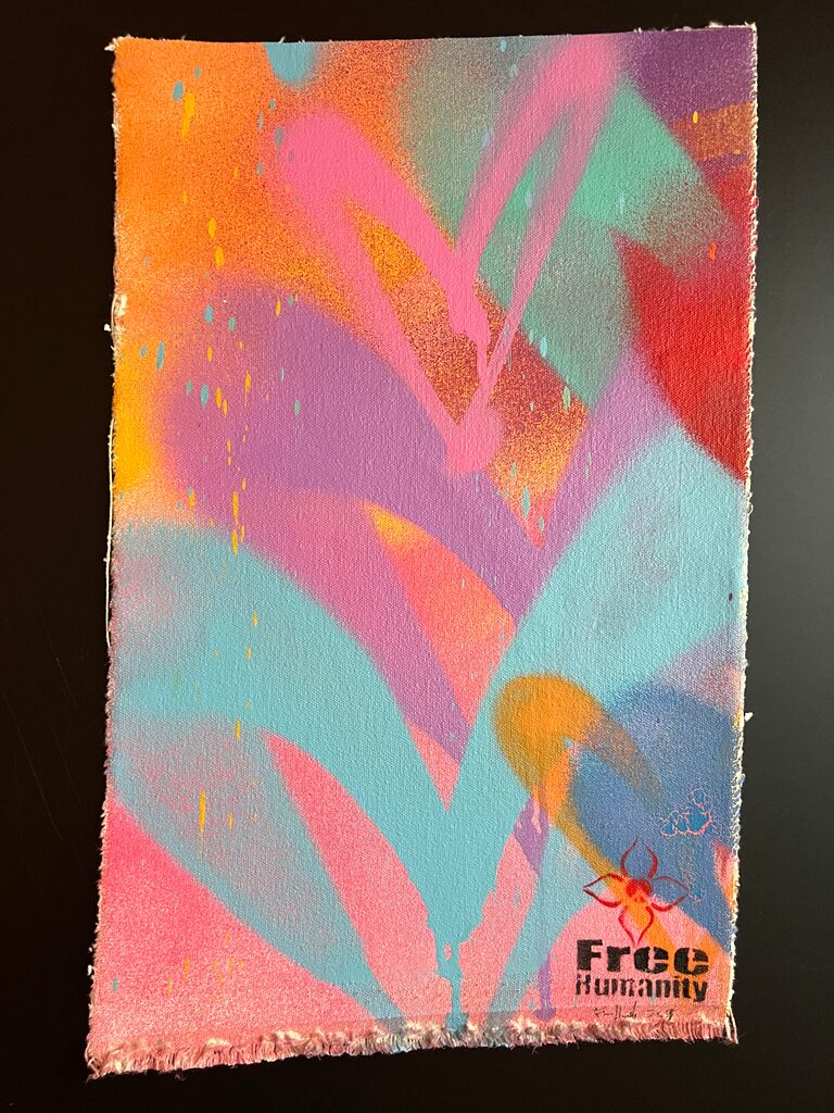 FH Signature Style by Free Humanity — painting available at Rowang Gallery