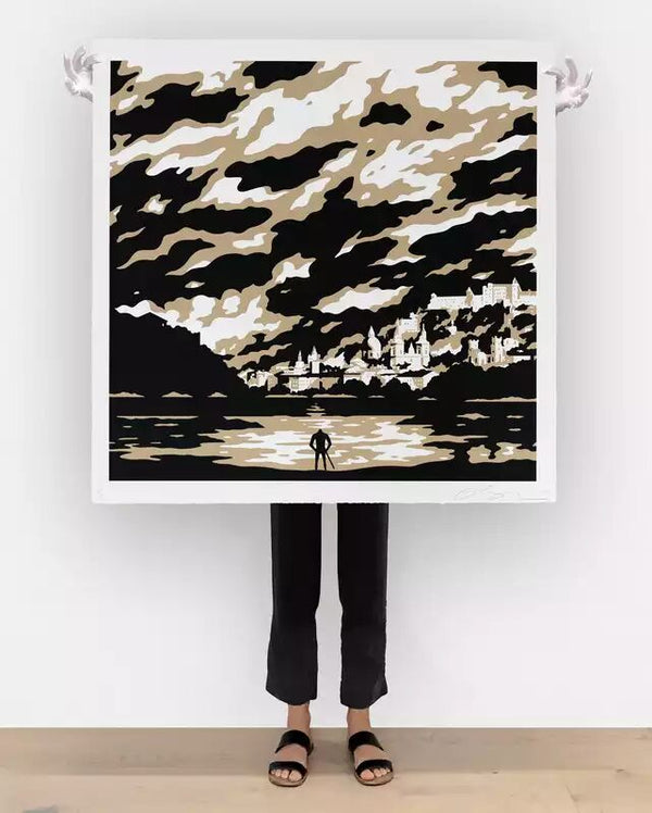 Burning City - Day by Cleon Peterson — fine art print available at Rowang Gallery