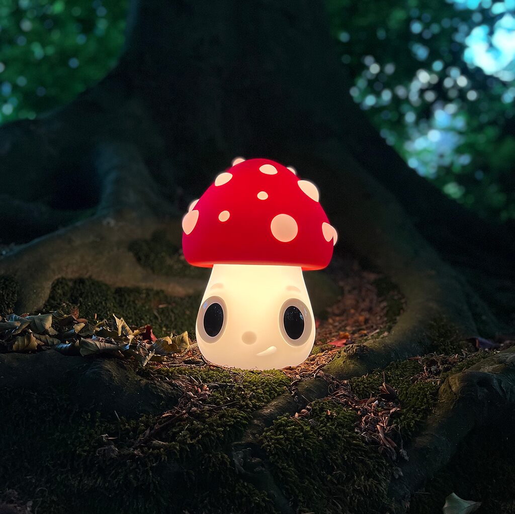 Nightlight Mushroom by Javier Calleja — collectible available at Rowang Gallery