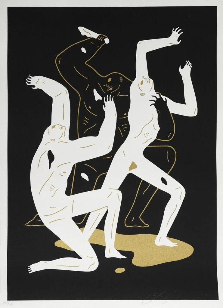 Heathens ( Black ) by Cleon Peterson — fine art print available at Rowang Gallery