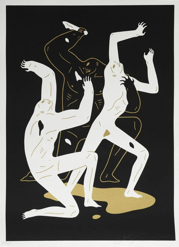 Heathens ( Black ) by Cleon Peterson — fine art print available at Rowang Gallery