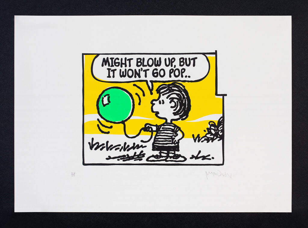 Might Blow Up (De La Soul) Green (AP) by Mark Drew — fine art print available at Rowang Gallery