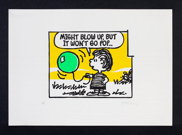 Might Blow Up (De La Soul) Green (AP) by Mark Drew — fine art print available at Rowang Gallery