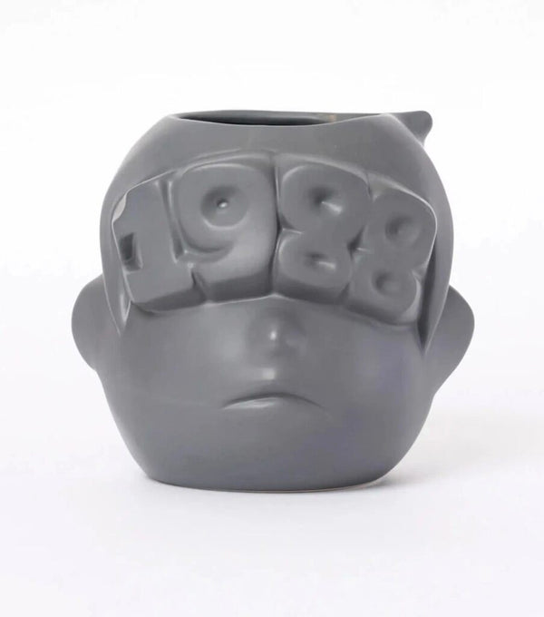 1988 Graffiti Boy - Flower Vase by En Iwamura — sculpture available at Rowang Gallery