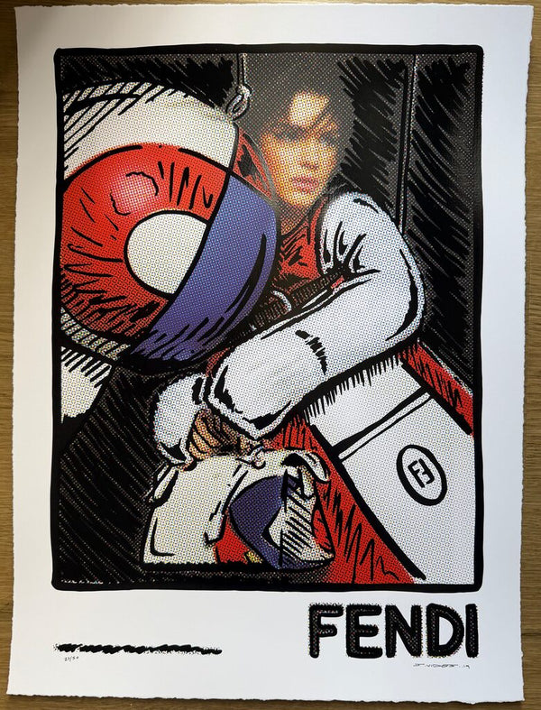 Fendi by Joshua Vides — fine art print available at Rowang Gallery