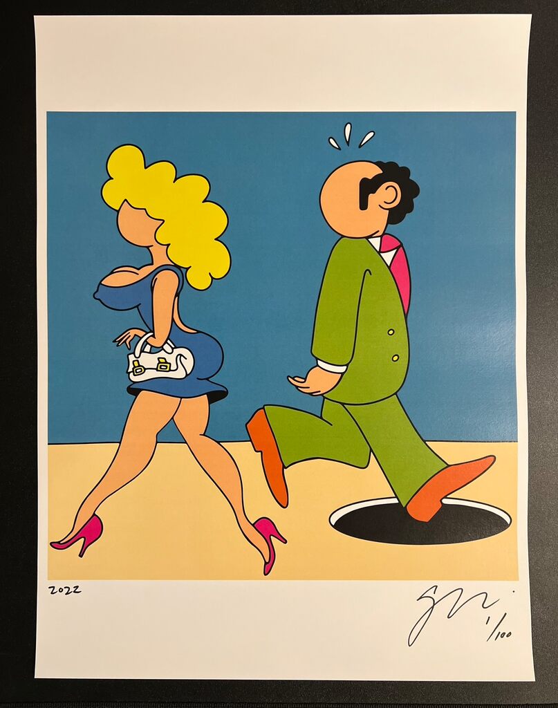 Holiday Print Mystery Release by Fucci — fine art print available at Rowang Gallery