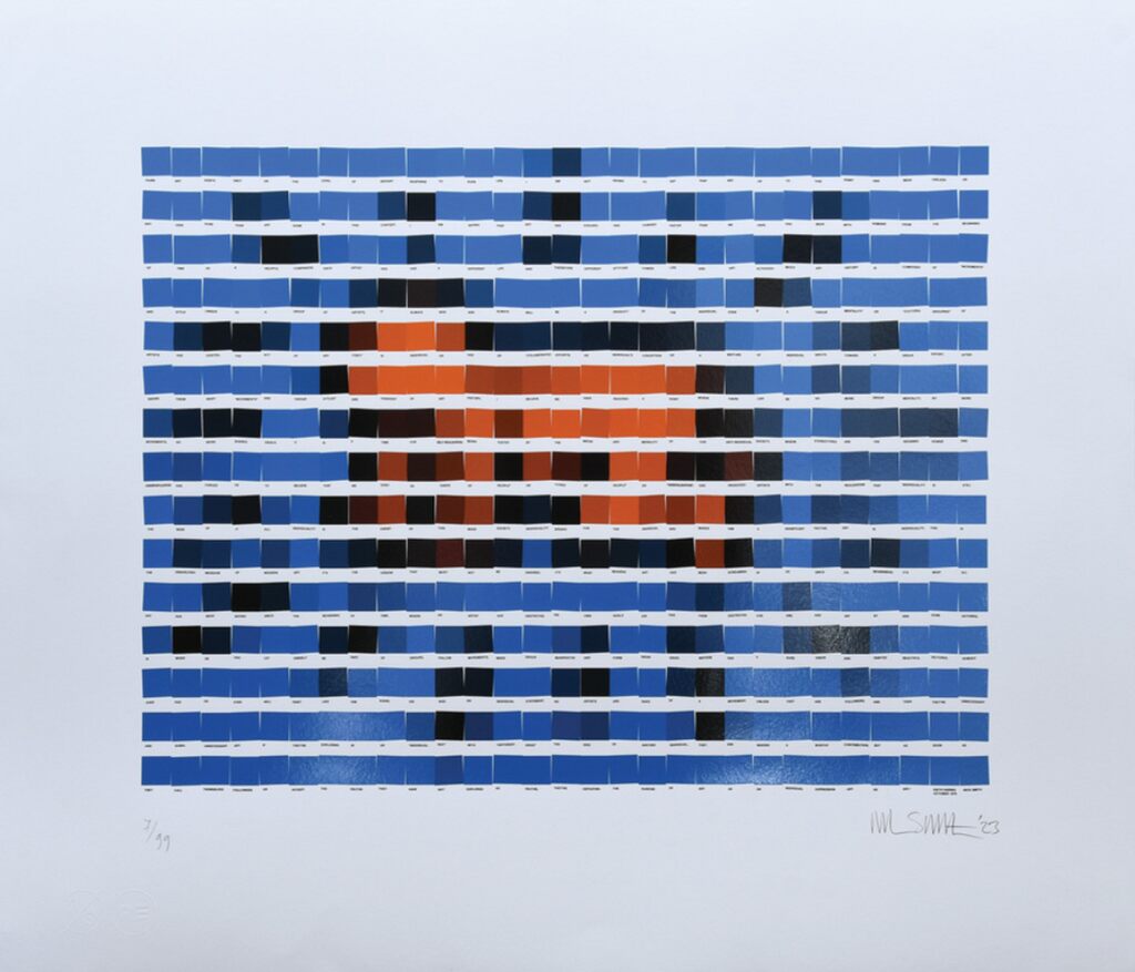 Radiant Baby - Haring by Nick Smith — fine art print available at Rowang Gallery
