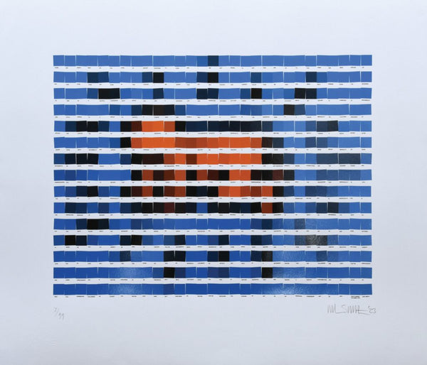 Radiant Baby - Haring by Nick Smith — fine art print available at Rowang Gallery