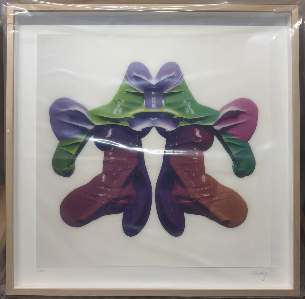 Rorschach Card by CJ Hendry — fine art print available at Rowang Gallery