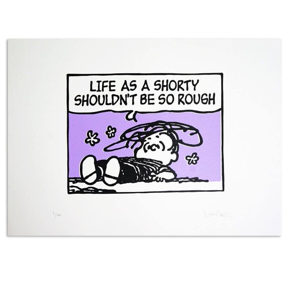 Life As A Shorty / Wu-Tang Grape by Mark Drew — fine art print available at Rowang Gallery