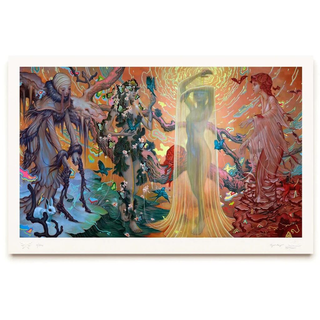 Seasons by James Jean — fine art print available at Rowang Gallery
