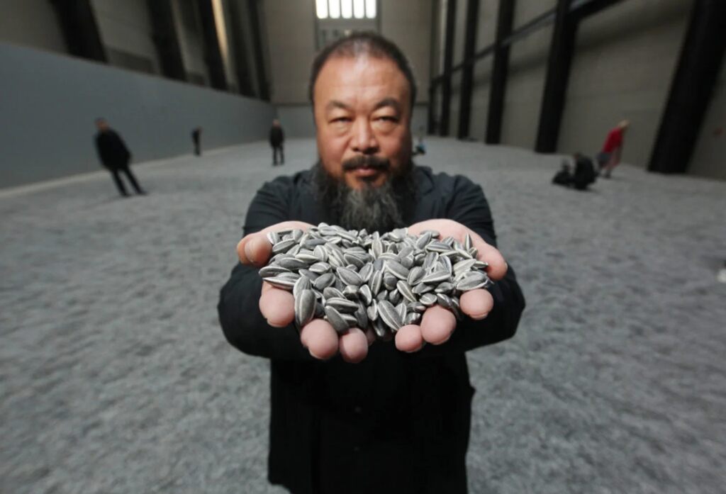 Porcelain Sunflower Seeds (100) by Ai Weiwei — collectible available at Rowang Gallery