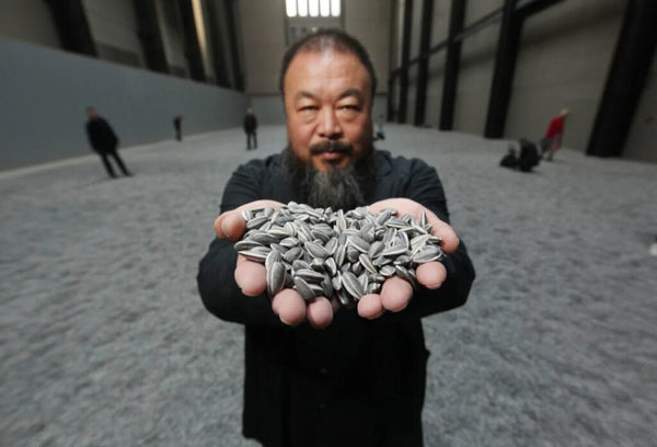 Porcelain Sunflower Seeds (100) by Ai Weiwei — collectible available at Rowang Gallery