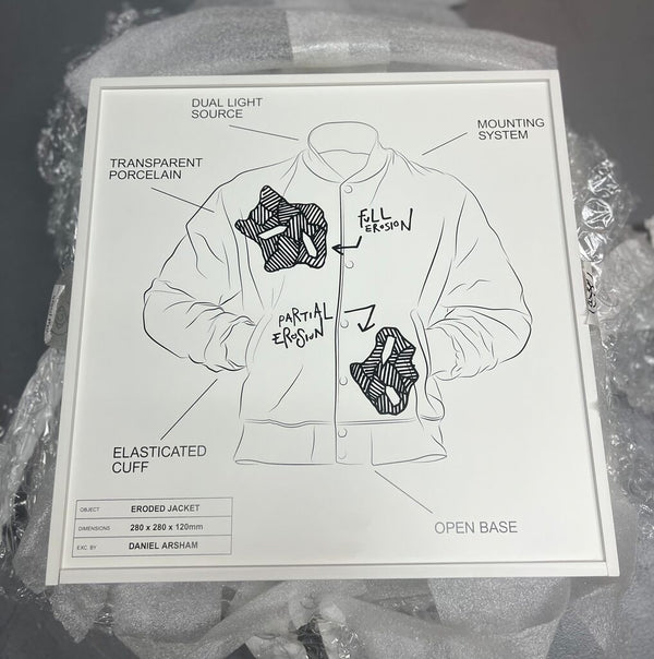 Eroded Jacket by Daniel Arsham — collectible available at Rowang Gallery