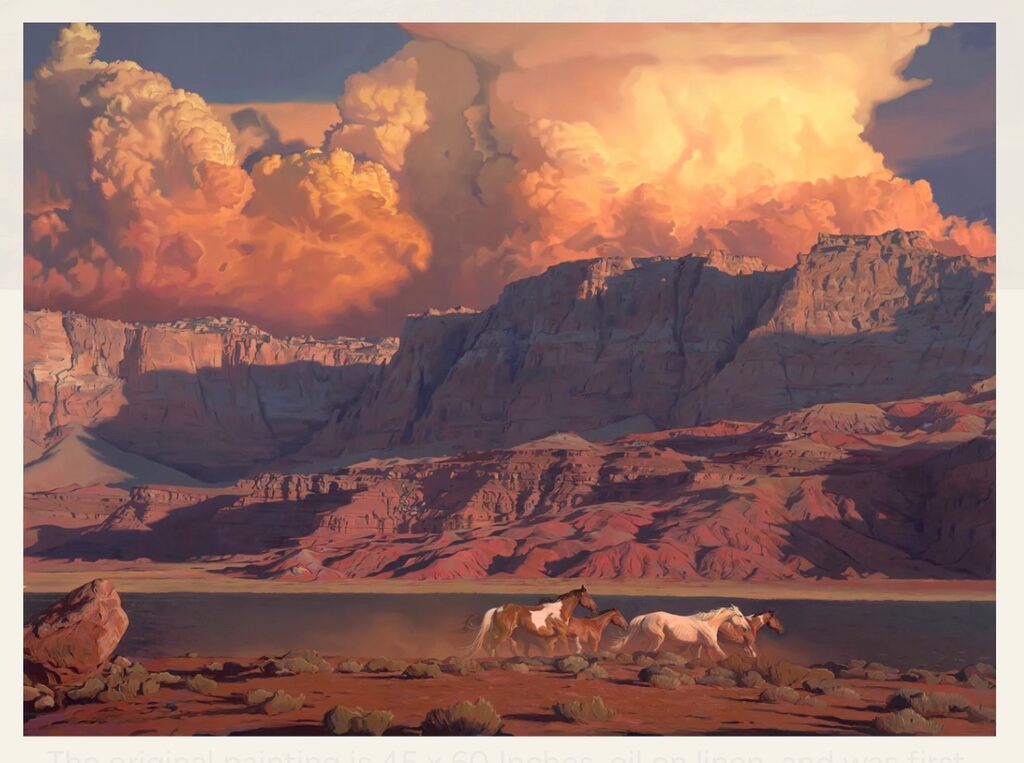 Heartbeats - Canvas Framed by Mark Maggiori — fine art print available at Rowang Gallery