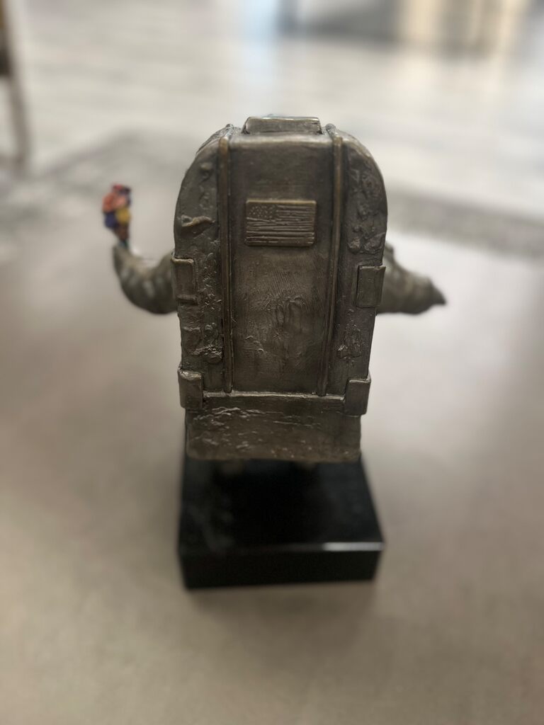 Gordito by JonLouis — sculpture available at Rowang Gallery