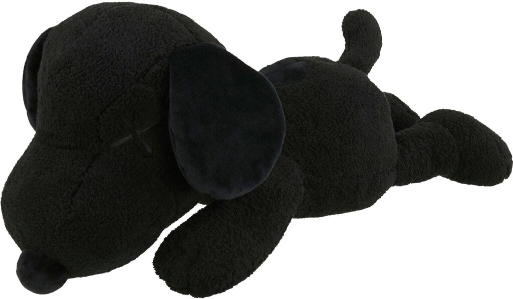 Snoopy Plush ( Small Black ) by KAWS — collectible available at Rowang Gallery