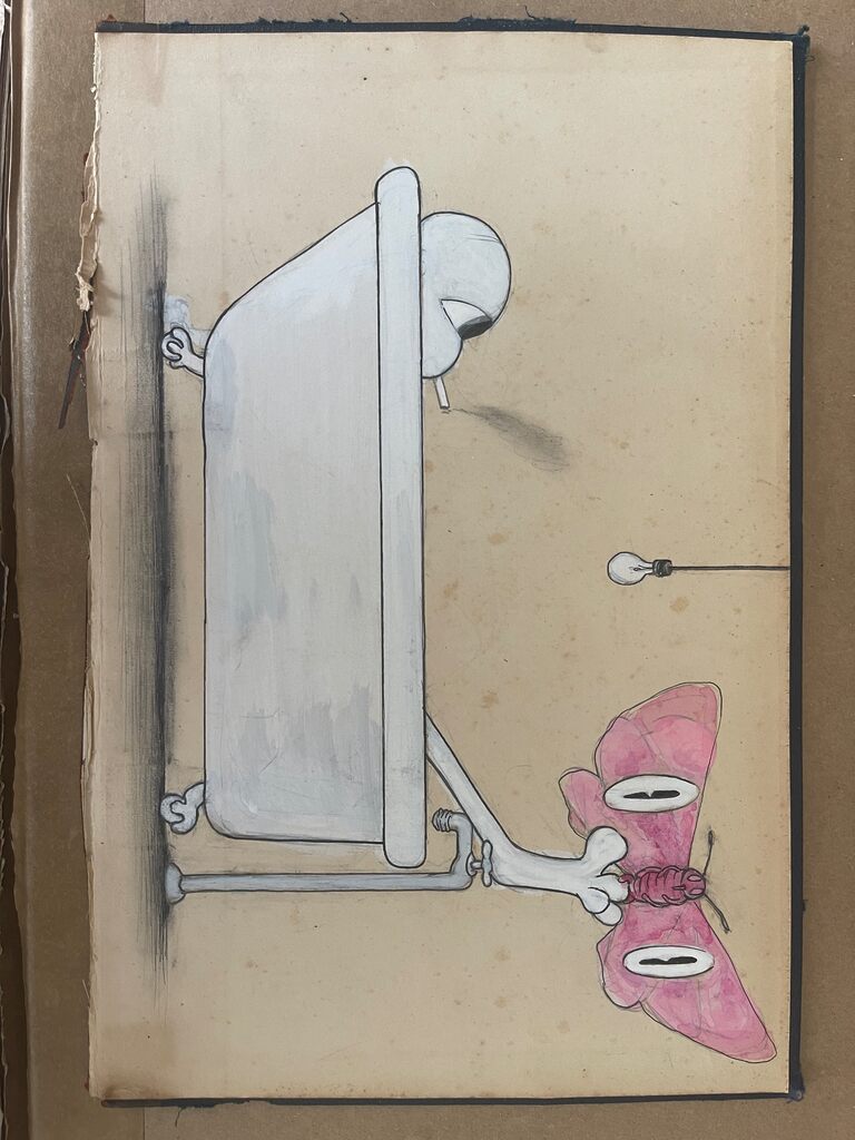 Untitled by Jeff Ladouceur — mixed media available at Rowang Gallery