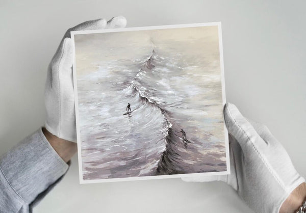 NEW WAVE ( MINI PRINT LOTTERY EDITION ) by Pejac — fine art print available at Rowang Gallery