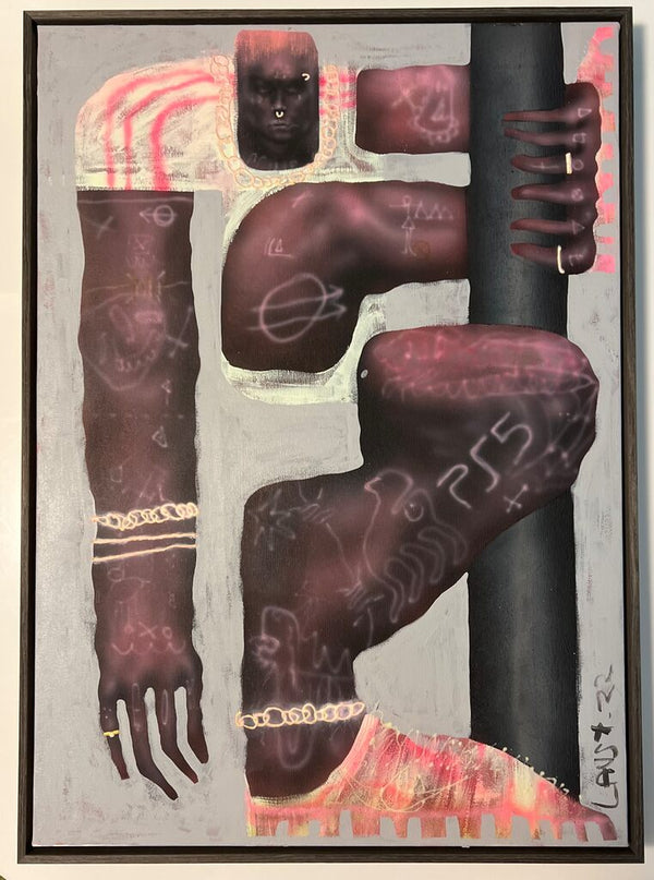 Pole by Laust Højgaard — painting available at Rowang Gallery