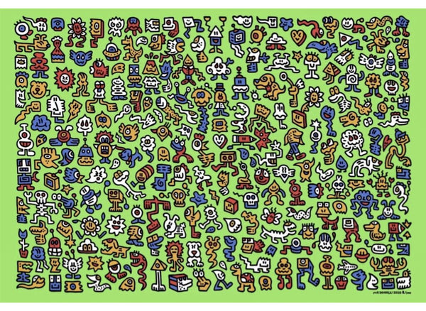 Alien Town by Mr Doodle — fine art print available at Rowang Gallery