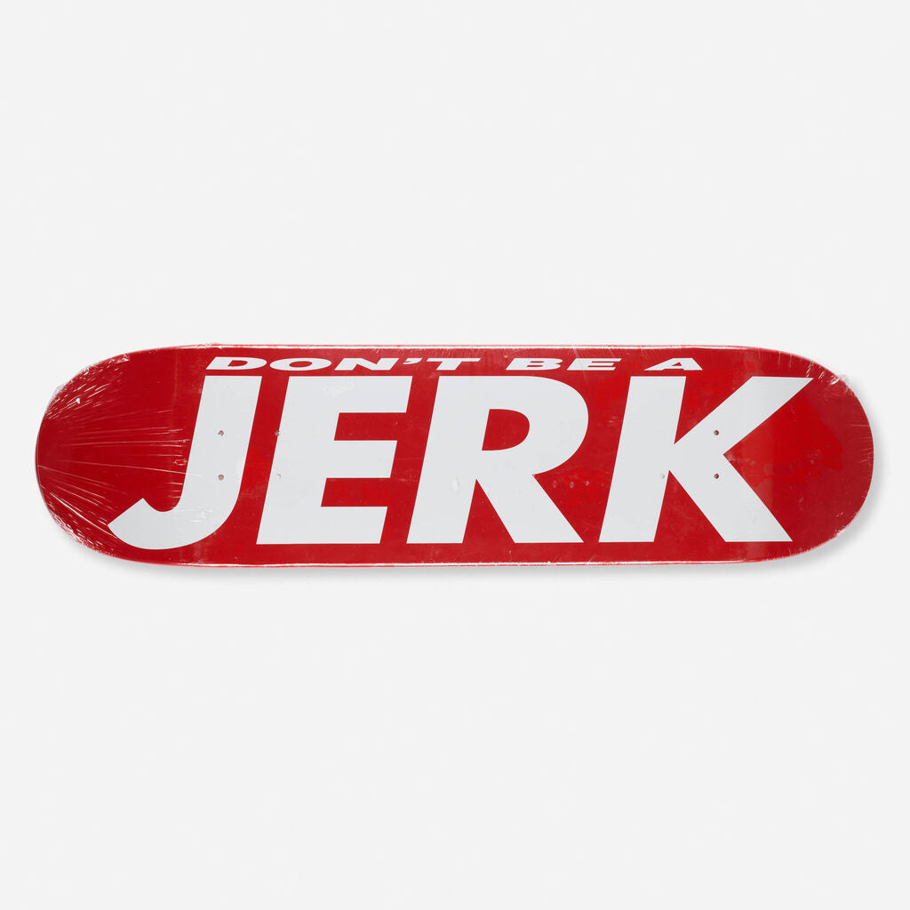 Don't Be A Jerk by Barbara Kruger — collectible available at Rowang Gallery