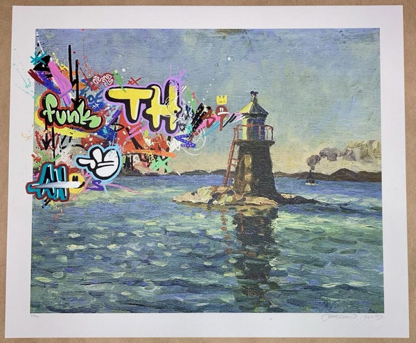 Lighthouse by Martin Whatson — fine art print available at Rowang Gallery