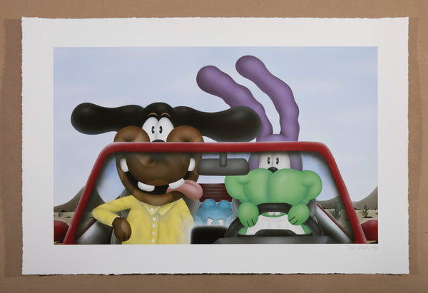 Family Trip by Alex Chien — fine art print available at Rowang Gallery