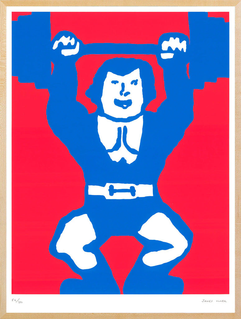 Mr. Muscle by James Ulmer — fine art print available at Rowang Gallery