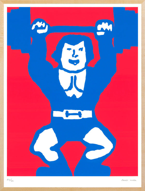 Mr. Muscle by James Ulmer — fine art print available at Rowang Gallery