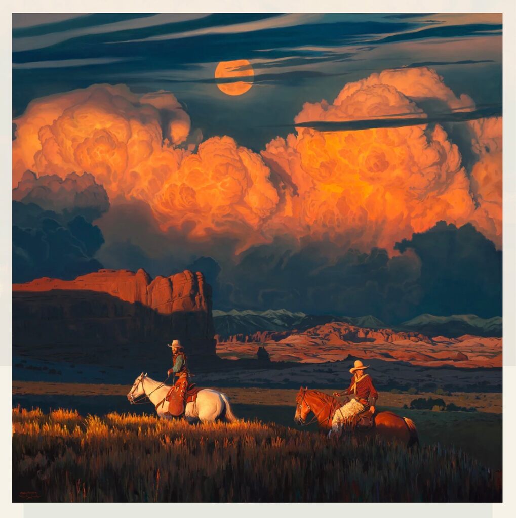 Under The Eye Of Yuttahih by Mark Maggiori — fine art print available at Rowang Gallery