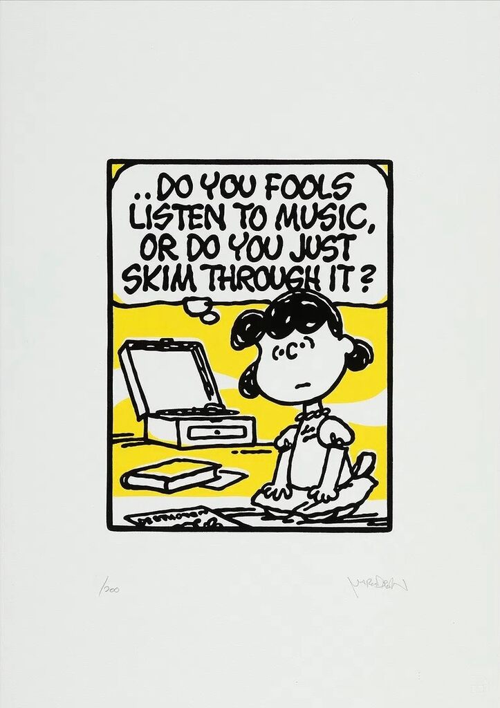 Listen - Renegade (Jay-Z) by Mark Drew — fine art print available at Rowang Gallery