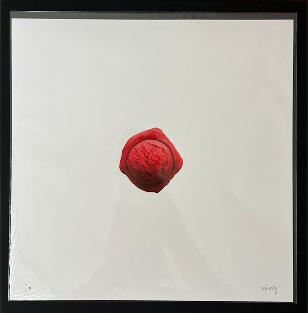 Red Ice Cream Scoop by CJ Hendry — fine art print available at Rowang Gallery