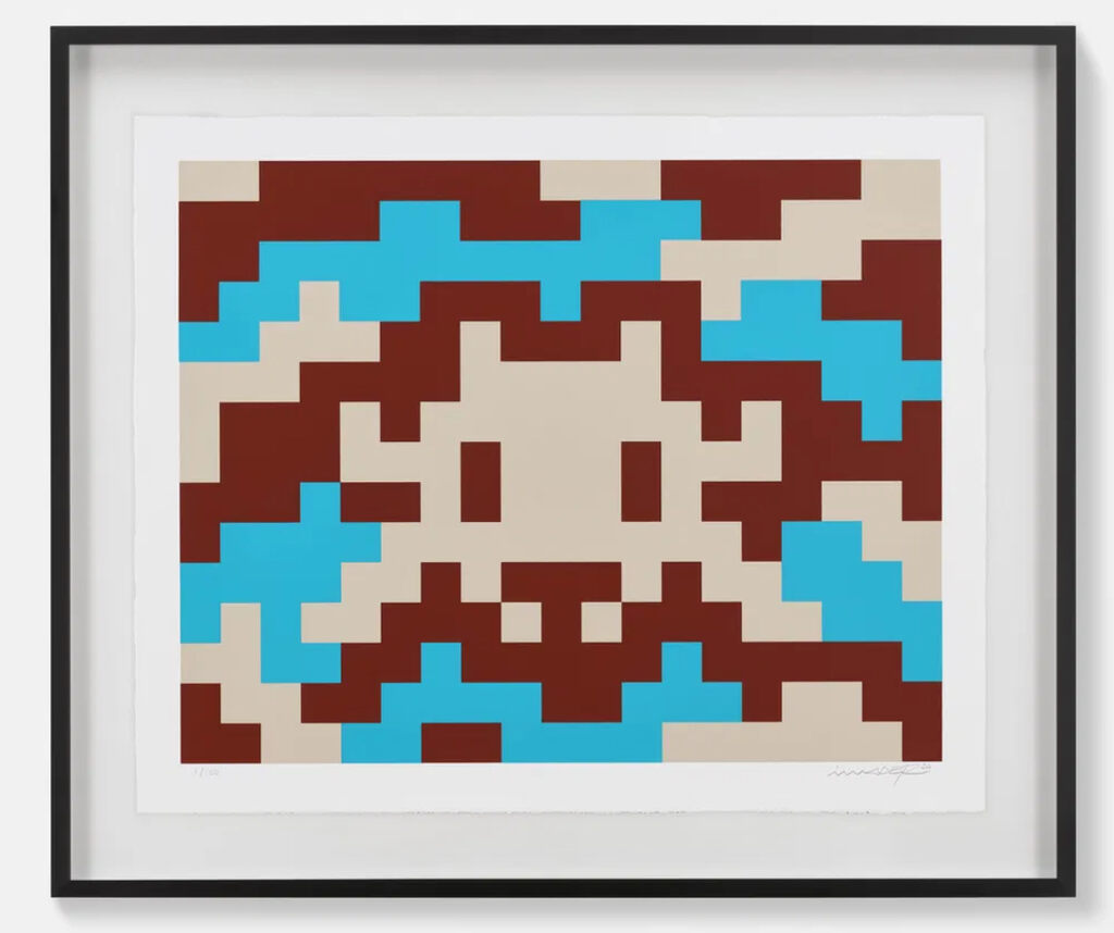 Camo - M-3C-M1 by Invader — fine art print available at Rowang Gallery