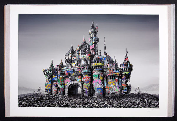 Castle Ruins by Jeff Gillette x Roamcouch — fine art print available at Rowang Gallery