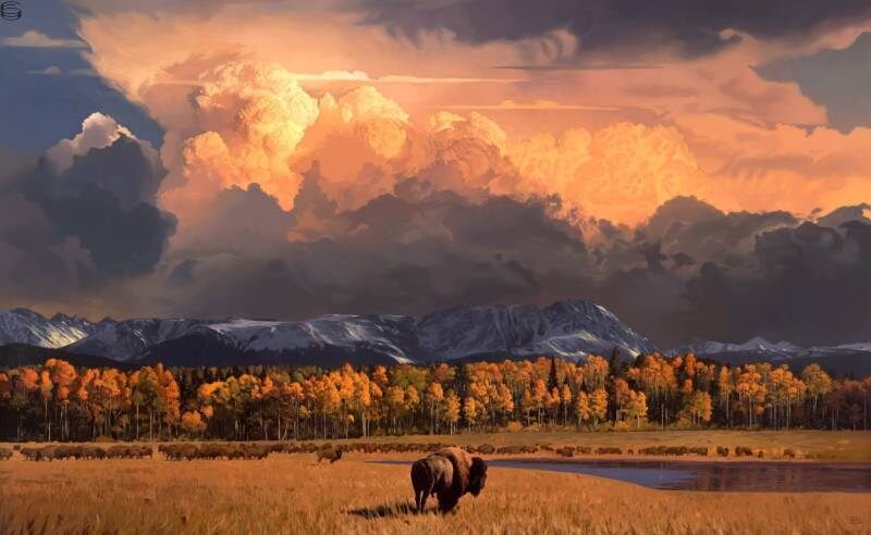 The Sovereigns by Mark Maggiori — fine art print available at Rowang Gallery