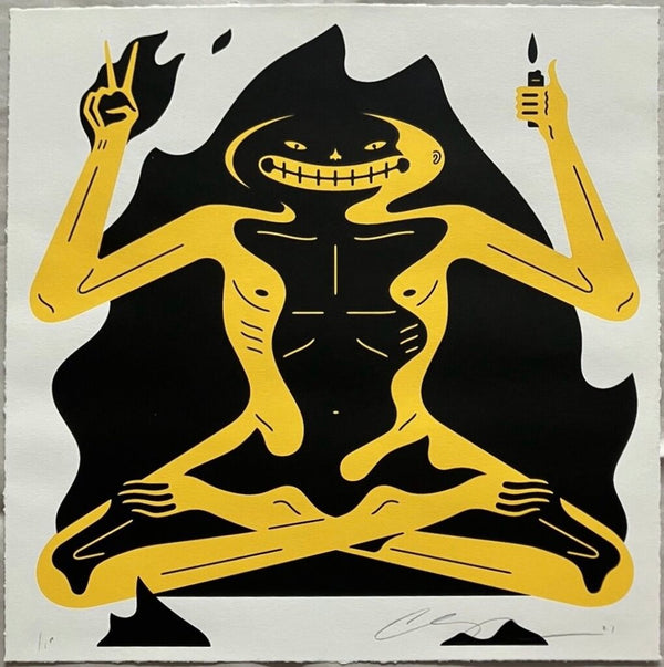 Burnout by Cleon Peterson — fine art print available at Rowang Gallery
