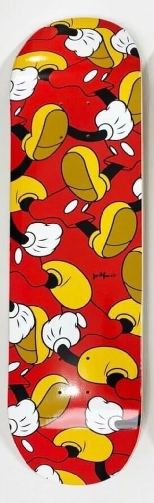 Kick - Red by Jerkface — collectible available at Rowang Gallery