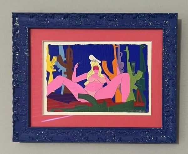 I Come Equipped by Todd James — work on paper available at Rowang Gallery