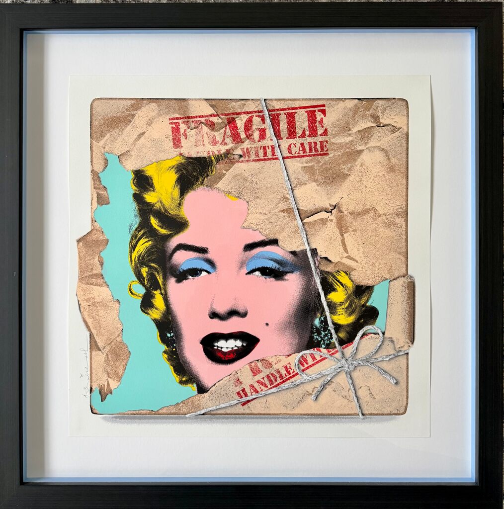 Marylin Monroe Popfolio by Mr. Brainwash — fine art print available at Rowang Gallery